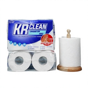 Toallitas Desechables Suaves para el Cuidado del Bebé, Krclean 400g 15x15cm, Paño de Limpieza de Manos Redondo, Ecológico y Biodegradable - Product Image 1