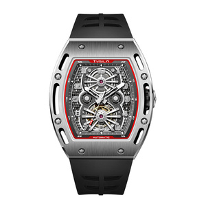 Montre-bracelet homme de luxe, nouvelle collection, entièrement automatique, mécanique, avec revêtement lumineux, montre de sport pour homme, en stock en usine. - Product Image 1