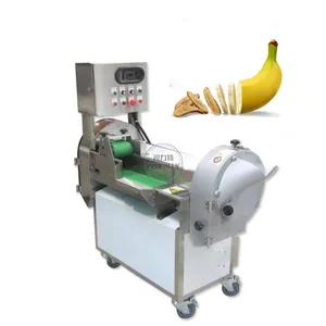 2024 Industrial Electric Verde Folhoso Espinafre Vegetal Cortador Chopper Slicer Máquina De Batata Fresca Chips Slicer Máquina De Corte Preço