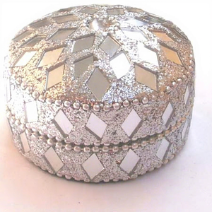 Lac Glitter Mirrored velvet <b>small</b> Trinket jewellery <b>Boxes</b> Antique <b>Jewelry</b> Box Indian Pill Box Handmade <b>Gift</b> Case JB-251 - Product Image 1