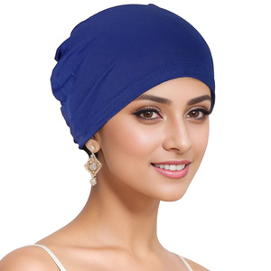 FF2490 Muslim Women Under Scarf <strong>Hijab</strong> Cap Islamic Turbans Hat Bonnet Cap Women Stretch <strong>Hijab</strong> <strong>Undercap</strong> - Product Image 3