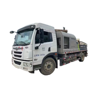 Pompe à béton diesel FAW Zoomlion 2021 de type 8 Pro 158 kW 100 m³/h, pompe à béton portable