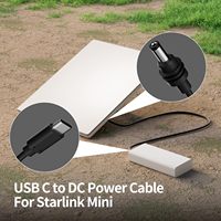 Para Starlink Mini Power USB Tipo C Cable con cable de extensión de CC Compatible con Starlink