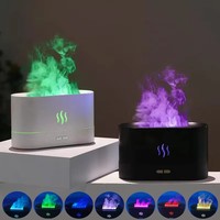 Nouvelle flamme humidificateur d'air USB diffuseur d'arôme chambre parfum brumisateur huile essentielle Difusors pour la maison salon bureau