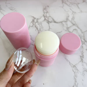 Yeni gelenler flyaway bukle kontrol pembe konteyner 50G ekstra güçlü olmayan yapışkan saç vaksı sopa özel etiket tutun - Product Image 5