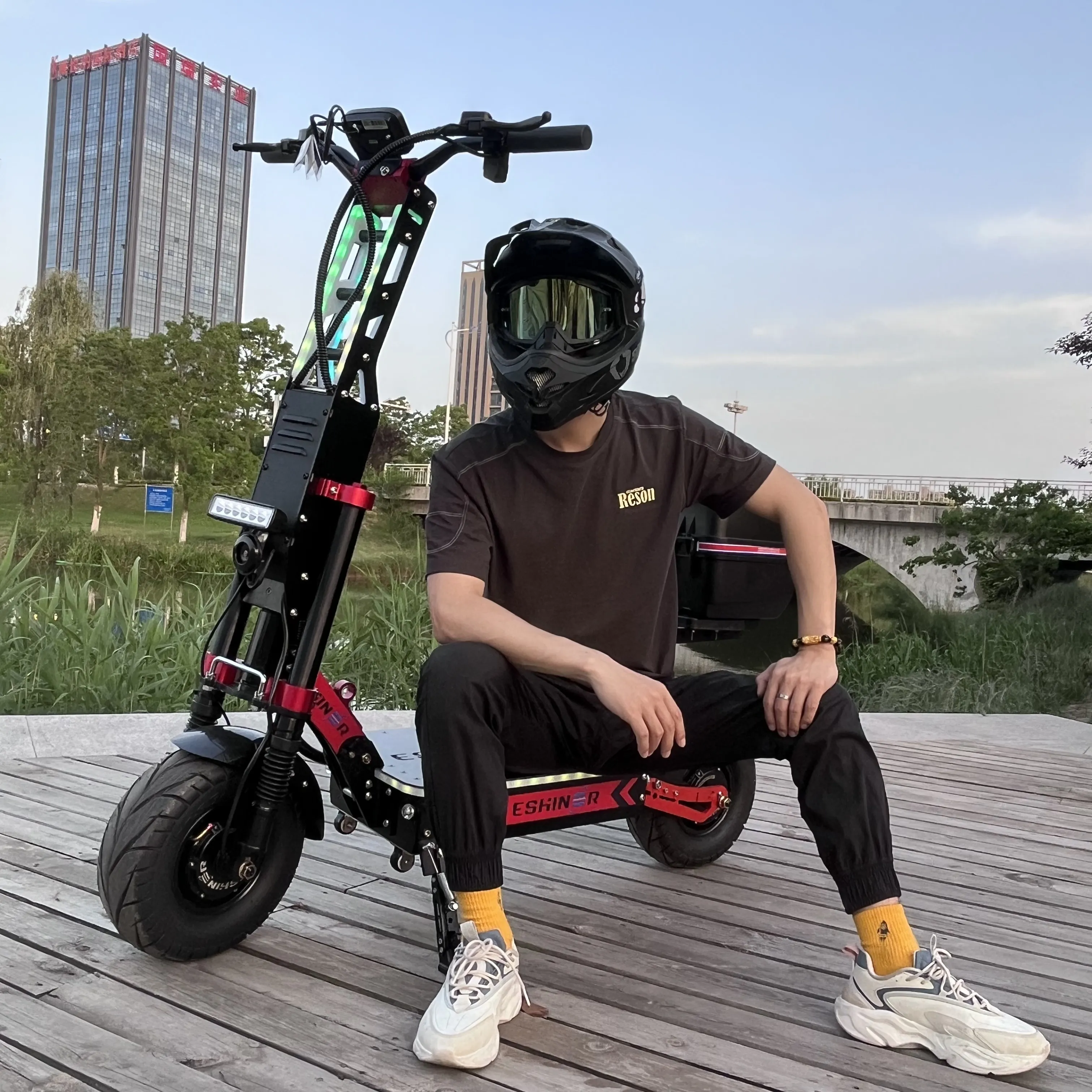 High Quality NFC/password power on latest scooter electric fat tire 72V 8000w wholesale price aluminum alloy electric scooters