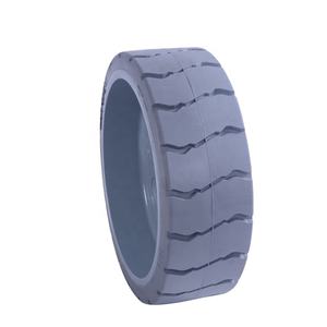 Neumático Sólido 15x5 para Plataforma Elevadora de Tijera Genie, Llanta de Plástico, Rodamiento Simple - Product Image 3