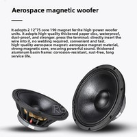 Ensemble de haut-parleurs en ligne AkuS K2 Dual 12 pouces à trois voies, réponse en fréquence 50 Hz-20 kHz, contreplaqué de bouleau américain, professionnel, pour extérieur
