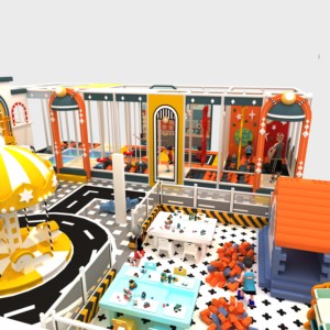 Quickly Recover Costs <b>Small</b> Carousel Indoor Playground Equipment with Ball Pool and <b>Slide</b> Plastic Customized Size - Product Image 5
