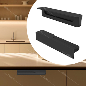 Adhesive Cabinet Handles Pulls Push Peel and Stick Pull Helper Drawer Pulls <b>Wardrobe</b> Handle Furniture Handles - Product Image 2