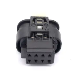 Étanche Noir Couleur PA66 GF25 Femelle Hirschmann Connecteur 8 Pin 805-031-521