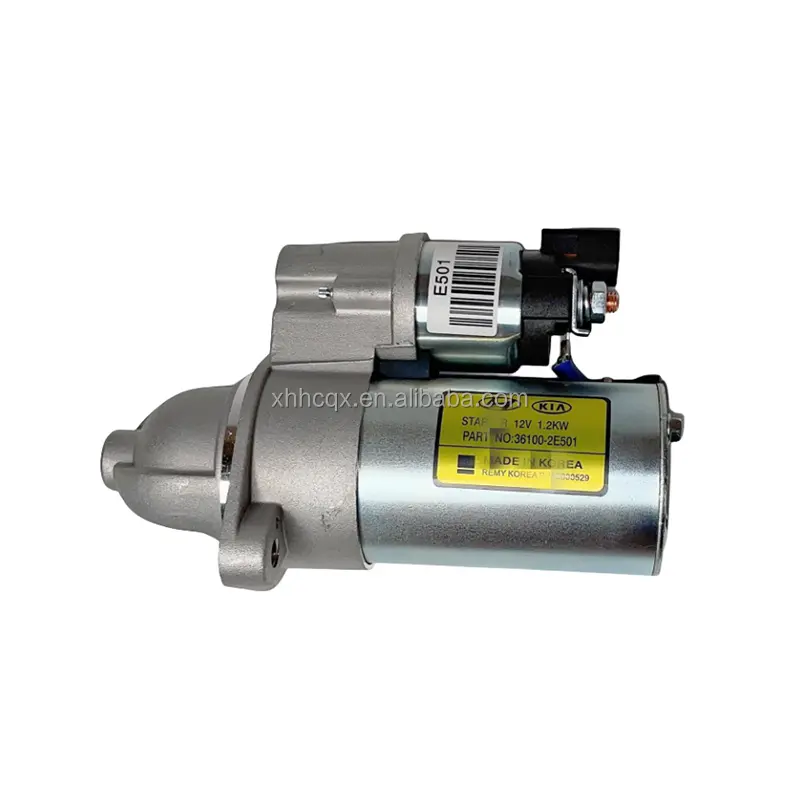 Desain baru truk mobil Starter sendiri Motor Starter Motor harga manufaktur 36100-2E501 361002E501 untuk Hyundai