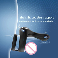 Ensemble d'anneaux péniens connectés par application pour couples, en silicone de qualité médicale, certifié CE, 10 vitesses de vibration, étanche IPX7