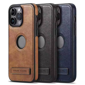 เคสโทรศัพท์หนังสไตล์ธุรกิจสำหรับ iPhone เคสพร้อมที่จับฝาครอบโทรศัพท์มือถือสำหรับ iPhone 16 15 14 13 12 <span class=keywords><strong>PRO</strong></span> <span class=keywords><strong>MAX</strong></span> - Product Image 6