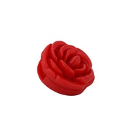 Mini Fleur En Forme Unique cas de Fard À Paupières En Stock Personnalisé Cas Cosmétique Rouge À Lèvres Cas