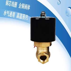 Válvula Solenoide de Vapor de Dos Vías y Dos Posiciones de Alta Temperatura, Totalmente de Cobre, 2L/US-10, 220V, Válvula de Control de Bola, Estructura Neumática - Product Image 3