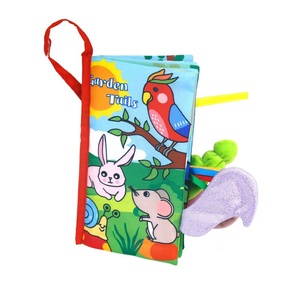 Bán Buôn Động Vật Đuôi Yên Tĩnh Trẻ Em Đầu Tiên Của Tôi Bé Mềm Vải Bận Rộn Cuốn Sách Đen & Trắng Vải Bé Cuốn Sách Đồ Chơi <span class=keywords><strong>Set</strong></span> - Product Image 5