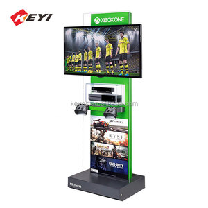 Nhà Máy Tùy Chỉnh Showroom Kim Loại Video Game Kiosk Hiển Thị Kệ/Trò Chơi Hiển Thị Đứng - Product Image 2