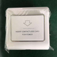 220V/110V 40A fonction de contrôle du temps spécial 13.56Mhz IC MF carte accès interrupteur d'alimentation mural électrique intelligent interrupteur d'économie d'énergie