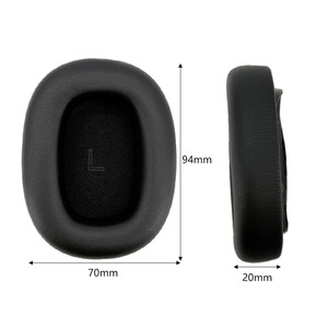 Coussinets d'oreille de remplacement pour Bowers & Wilkins Px7 S3, coussinets d'oreille en cuir protéiné respirant de qualité supérieure, coussinets en éponge haute densité - Product Image 4