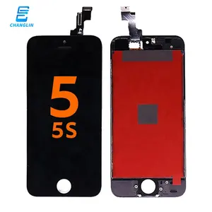 High sensitivity for iphone screen pantalla wholesale phone accessories 5 5s lcd