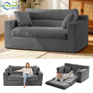 Multi Functional Convertible Design High Density Foam Living Room Furniture <strong>Sofa</strong> <strong>Bed</strong> Vacuum Compressed <strong>Sofa</strong> - Product Image 1