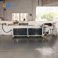 Máquina dobladora de tubos cuadrados y redondos CNC automática de mandril eléctrico de acero inoxidable para hierro