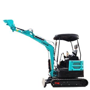 Mini-excavatrice agricole sur chenilles pour vergers et serres, petite excavatrice domestique de 1 tonne - Product Image 5