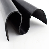 Membrane d'étanchéité en caoutchouc synthétique EPDM durable, imperméable, élastomère, hautement flexible, blanche et noire, pour systèmes de toiture à pente basse