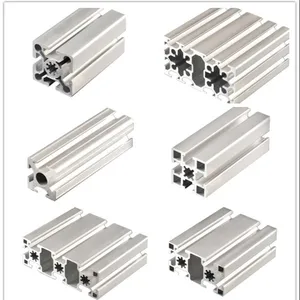 Aluminium Aluminium Beam Silver Anodize Aluminum Pole Framing System
