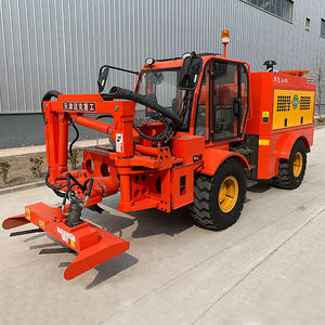 Débroussailleuse à grande vitesse pour pentes, moteur diesel turbocompressé quatre cylindres robuste, bras télescopique pour l'élagage des hautes branches - Product Image 5