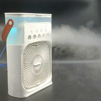 Mini ventilateur USB pliable personnalisé avec logo, vente en gros d'usine, mini ventilateur USB-C mignon à clipser sur le bureau, mini ventilateurs à eau pliables