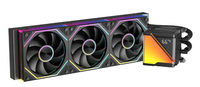 Refroidisseur de processeur liquide Jungle Leopard Stellar Realm RS DGT 240/360, boîtier d'ordinateur, dissipateur thermique en cuivre et aluminium ARGB, blanc/noir
