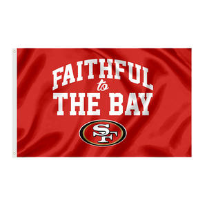 Favorite des fans de hockey 3x5ft Drapeau personnalisé des Oilers d'Edmonton Bannière écologique de l'équipe de la LNH - Product Image 5