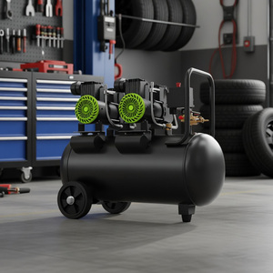 Compresor de Aire Portátil de Alta Eficiencia para Uso Doméstico e Industrial, con Inflado Rápido para Neumáticos y Herramientas - Product Image 5