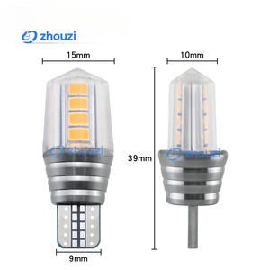 Lampe de lecture à LED T10 Indicateur de largeur 2835 10LED <span class=keywords><strong>12</strong></span> - 24V Lampe de plaque d'immatriculation 6 couleurs Ampoules de frein et de conduite - Product Image 2