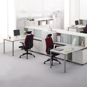 Hàn Quốc SF bàn 1200-1800 mét văn phòng máy trạm với được xây dựng trong tủ & ngăn kéo bền Laminate bề mặt sản xuất tại Hàn Quốc - Product Image 4