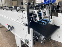 Machine automatique de pliage et de collage de petites boîtes SHH-800AG, mini plieuse-colleuse de boîtes droites à fond à verrouillage automatique