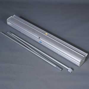 Expositor de Pancartas Publicitarias XuanYu, Pancarta Enrollable, Pantalla de Rodillo, Marco de Aluminio, Retráctil, Ligero y Portátil - Product Image 5