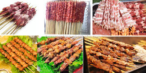 Máquina de pincho Souvlaki al mejor precio/máquina para hacer <span class=keywords><strong>kebab</strong></span>/máquina para llevar cuerdas de carne - Product Image 6