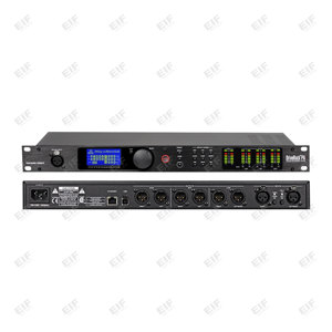 Procesador de audio digital PA2 2 entradas/6 salidas, procesador de sonido profesional con ecualizador, compresor y crossover integrados para sistemas de audio de escenario. - Product Image 6