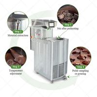 Machine professionnelle à faire fondre et distribuer le chocolat chaud, mini machine à tempérer le chocolat