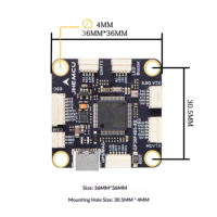 JHEMCU F405 8S Flight Stack, contrôleur de vol F405, ESC 4-en-1 90A 110A pour drone FPV longue portée cinématique