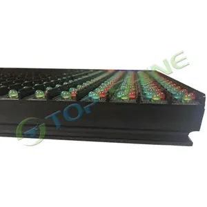 P10/12.5/16/20 dip high bright waterproof full color video wall advertising panel P10 outdoor led display module
