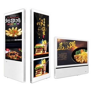 FVASEE Bảng Hiển Thị Quảng Cáo Thang Máy Thang Máy Trong Nhà Máy Phát Video LCD Màn Hình Kép 19.5 Inch + 11.6 Inch - Product Image 1