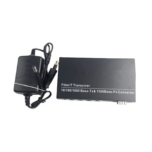 Convertitore di Media in Fibra Ottica Gigabit 1000M 1G4E con 1 Porta SFP e 4 Porte <span class=keywords><strong>Ethernet</strong></span> RJ45 - Product Image 1