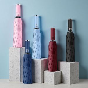 Sombrilla de Playa Plegable de 3 Secciones, Sombrilla de Bolsillo para Niños, Sombrilla Colorida para Exteriores, Sombrilla del Tamaño de un Teléfono con Logotipo Personalizado - Product Image 4