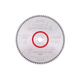 METABO-Lame de scie 628225000 ''Bois coupé de précision-Professionnel'', WZ 5 ° neg-LAMES EAN 4007430190406 ET DISQUES DE COUPE - Product Image 1