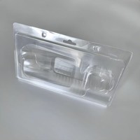 Barquette en plastique rectangulaire haut de gamme pour œufs, transparente, type clamshell, pour œufs de caille, œufs en chocolat, qualité alimentaire, empilable, très demandée