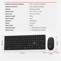 Ensemble clavier et souris sans fil mécanique silencieux pour jeux, vente en gros d'usine, compatible iPad, tablette, téléphone portable et ordinateur - En stock